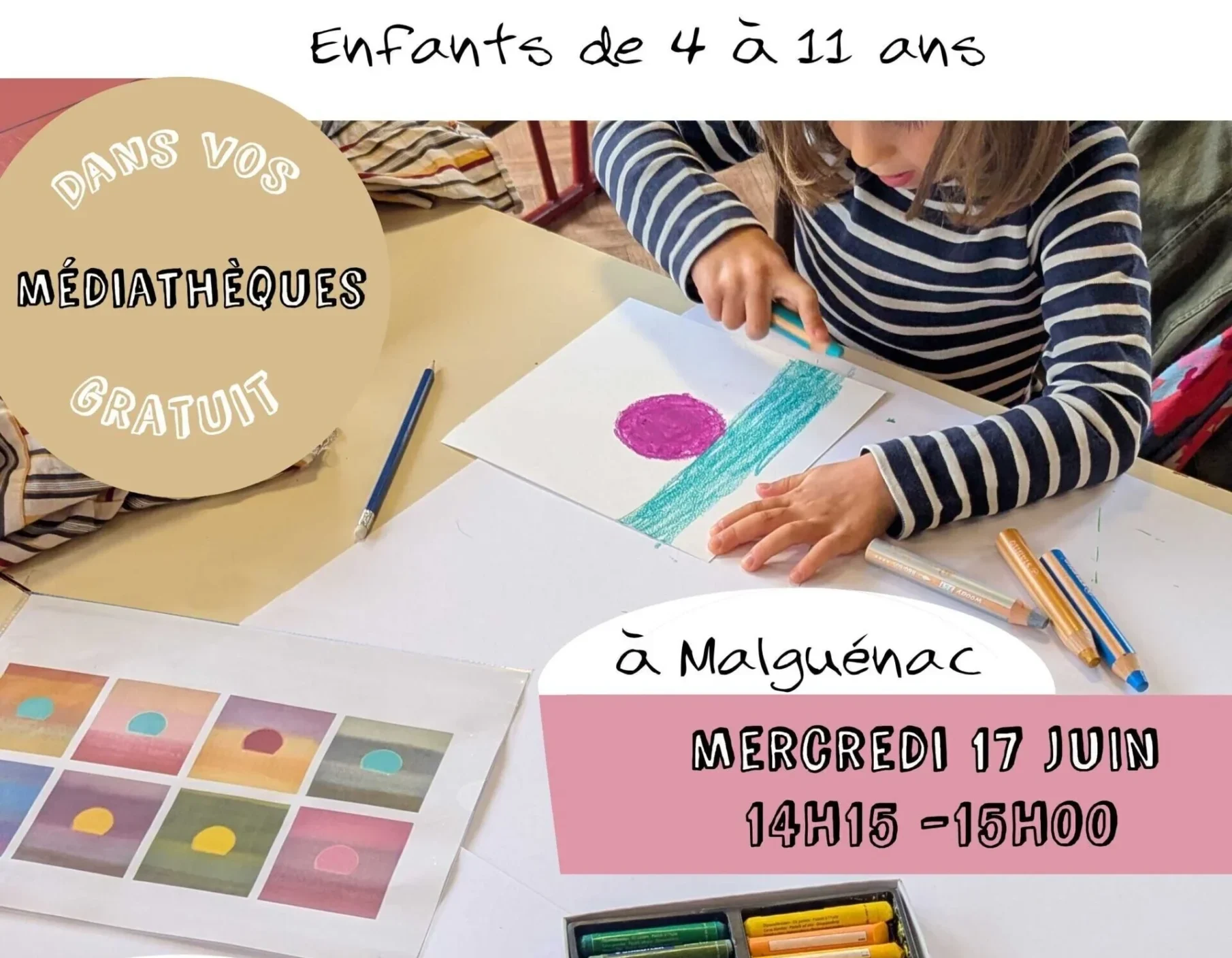 Affiche Ateliers Decouverte